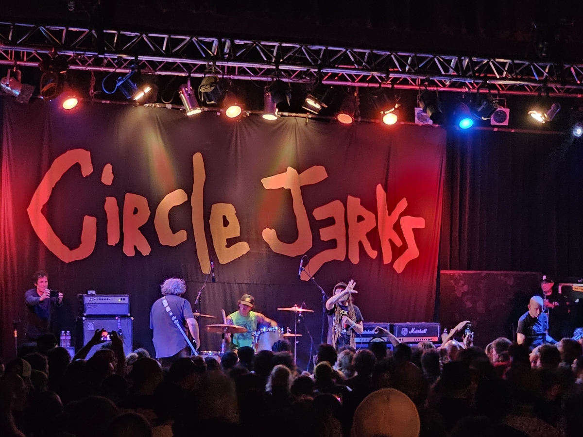 A photo when I got to come back with a band I was working for.